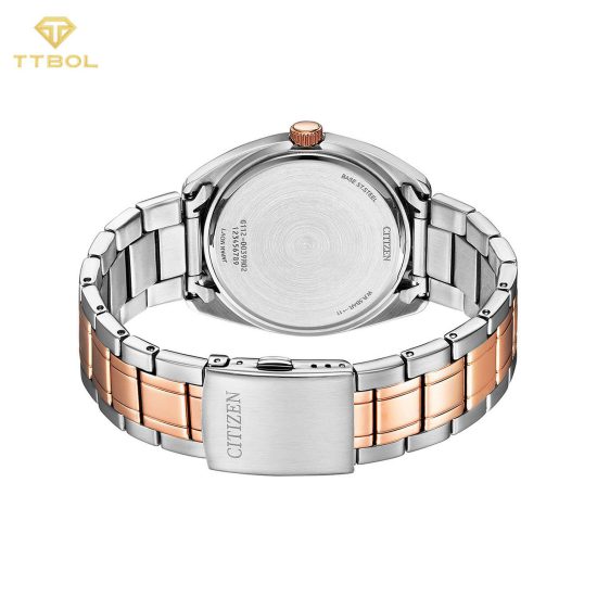 ساعت مچی مردانه سیتیزن سیلور و رزگلد CITIZEN BI5104-57X