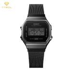 ساعت مچی مردانه کاسیو نوستالژی مشکی CASIO A168WEMB-1B