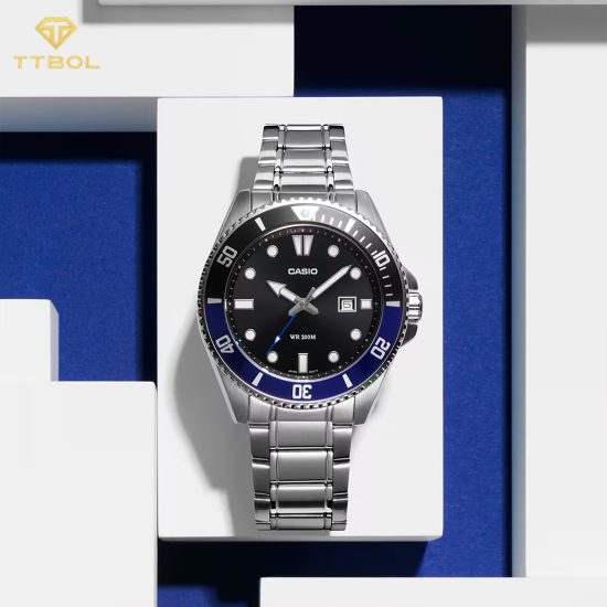 ساعت مچی مردانه کاسیو بند استیل CASIO MDV-107D-1A2V
