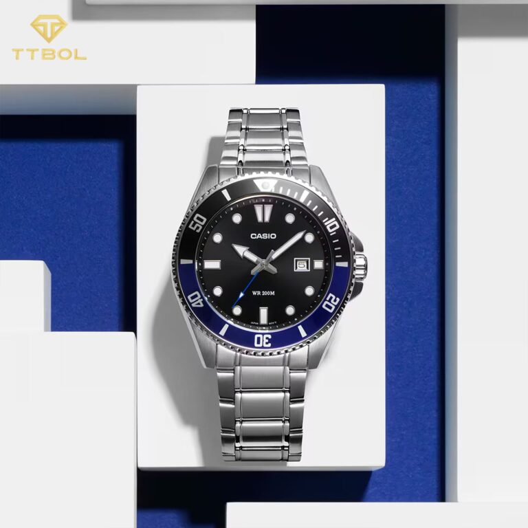 ساعت مچی مردانه کاسیو بند استیل CASIO MDV-107D-1A2V