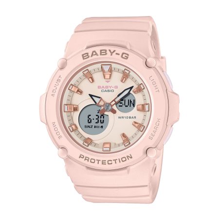 ساعت مچی زنانه کاسیو بی بی جی صورتی CASIO BABY-G BGA-275-4A