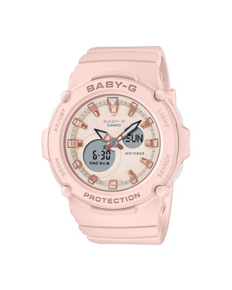 ساعت مچی زنانه کاسیو بی بی جی صورتی CASIO BABY-G BGA-275-4A