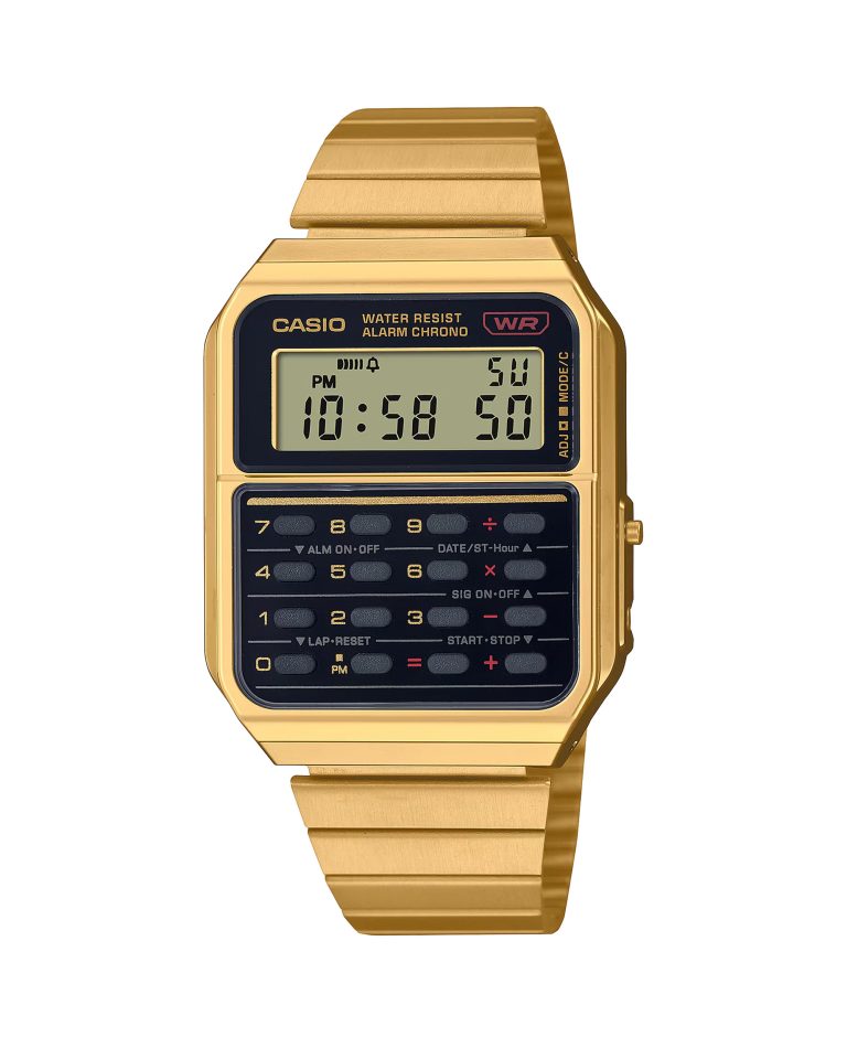 ساعت مچی مردانه کاسیو ماشین حساب دار CASIO CA-500WEG-1A