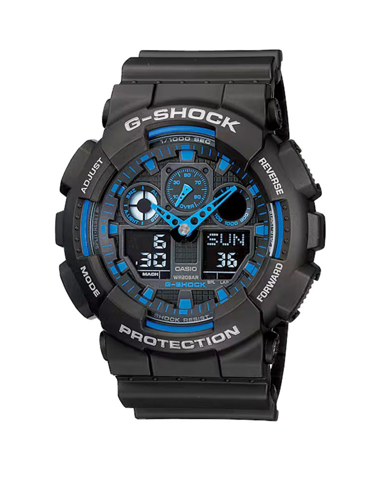 ساعت مچی مردانه کاسیو جیشاک عقربه ای CASIO G-SHOCK GA-100-1A2