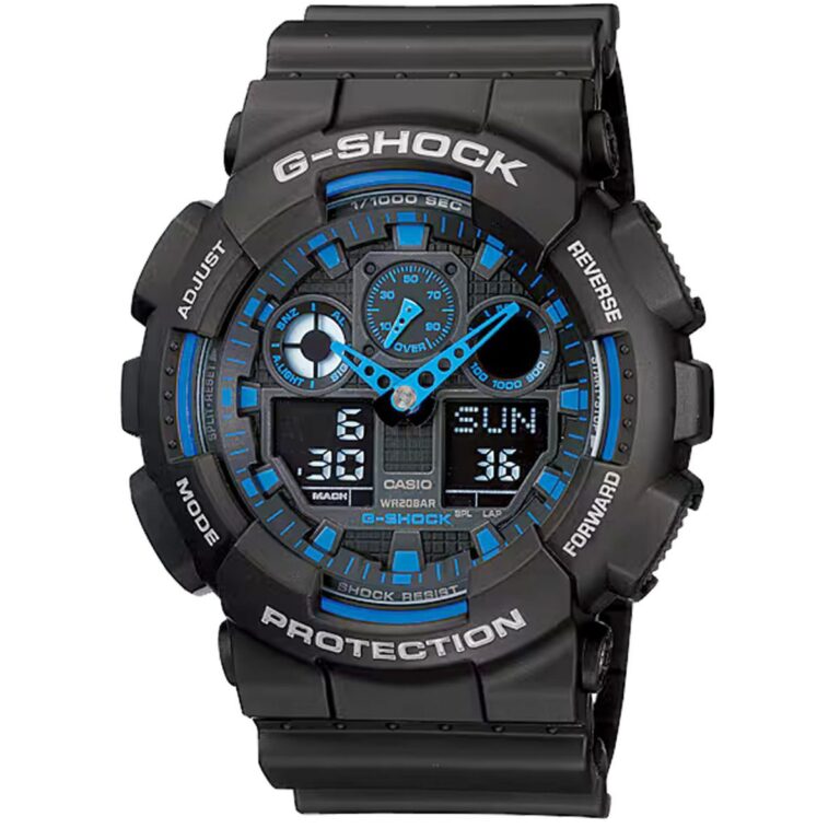 ساعت مچی مردانه کاسیو جیشاک عقربه ای CASIO G-SHOCK GA-100-1A2