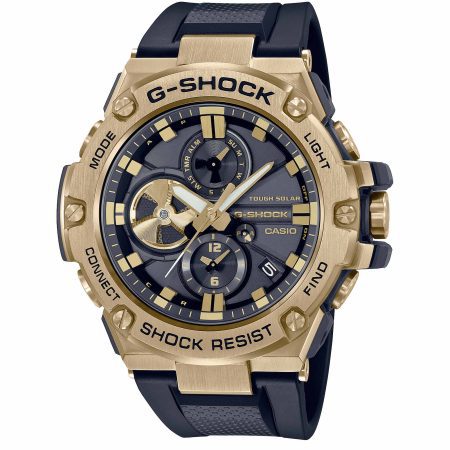 ساعت مچی مردانه کاسیو جیشاک سولار پاور CASIO G-SHOCK GST-B100GB-1A9