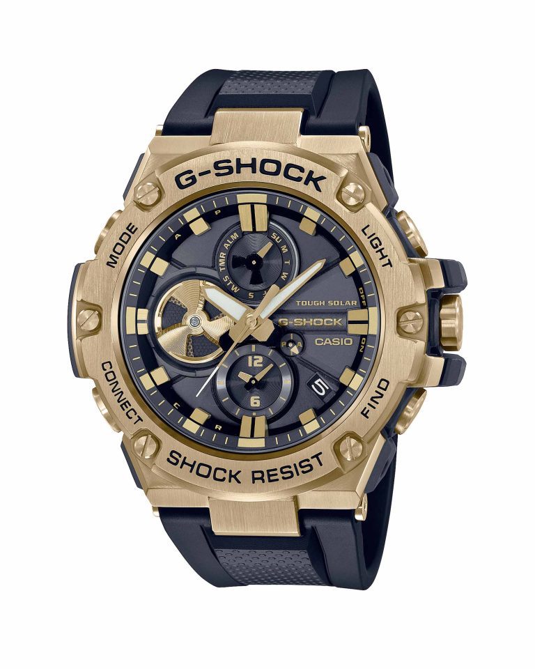 ساعت مچی مردانه کاسیو جیشاک سولار پاور CASIO G-SHOCK GST-B100GB-1A9