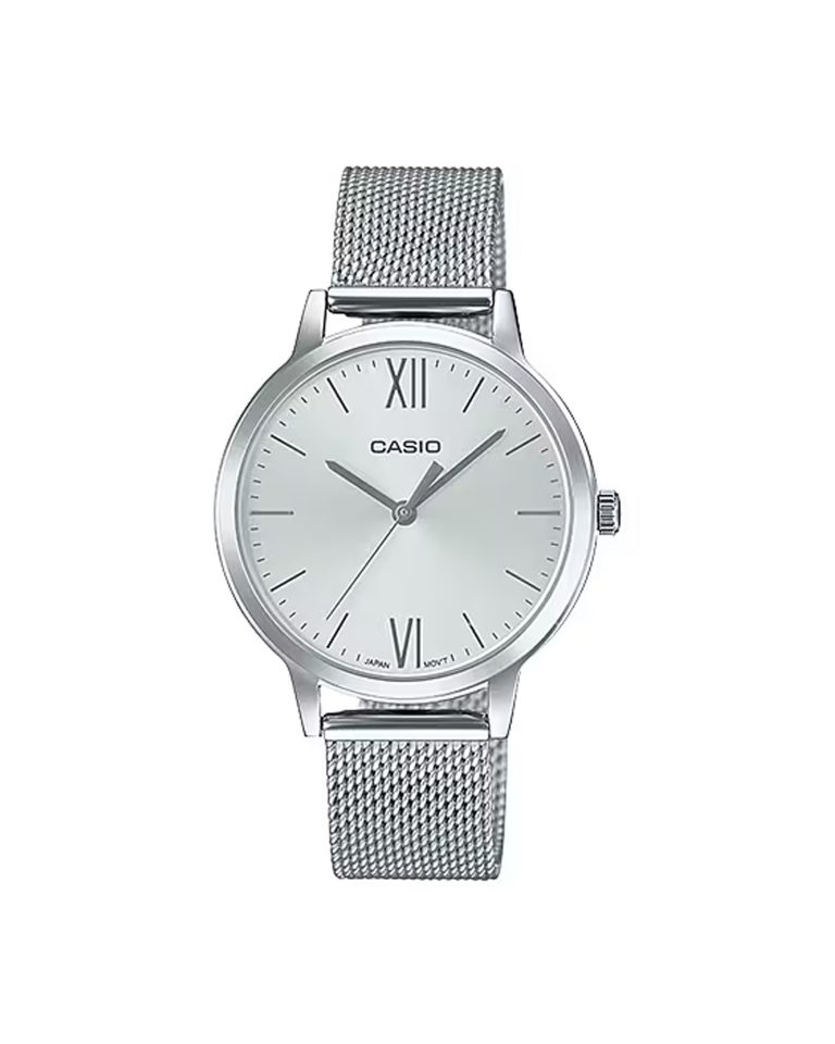 ساعت مچی زنانه کاسیو جنرال بند حصیری CASIO LTP-E157M-7A