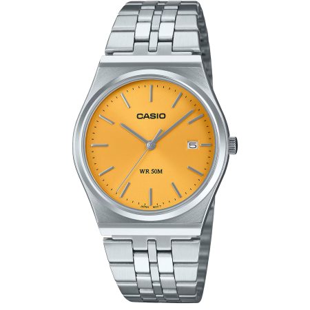 ساعت مچی مردانه کاسیو صفحه زرد CASIO MTP-B145D-9AV