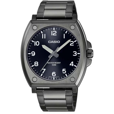 ساعت مچی مردانه کاسیو تمام مشکی CASIO MTP-E730B-1AV