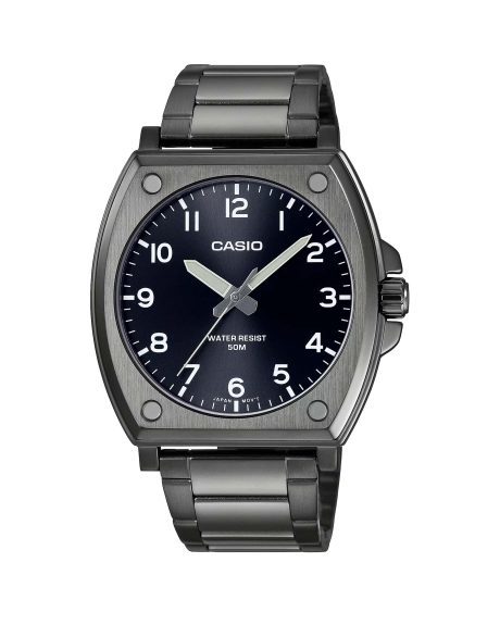 ساعت مچی مردانه کاسیو تمام مشکی CASIO MTP-E730B-1AV