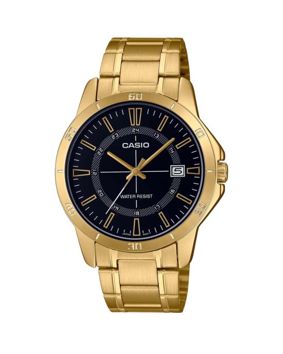 ساعت مچی مردانه کاسیو طلایی CASIO MTP-V004G-1C