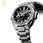 ساعت مچی مردانه کاسیو جیشاک بند استیل CASIO G-SHOCK GST-B500D-1A