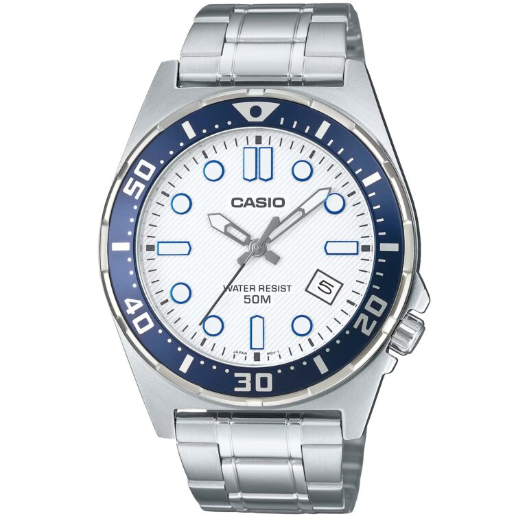 ساعت مچی مردانه کاسیو ضد آب CASIO MTD-135D-7AV