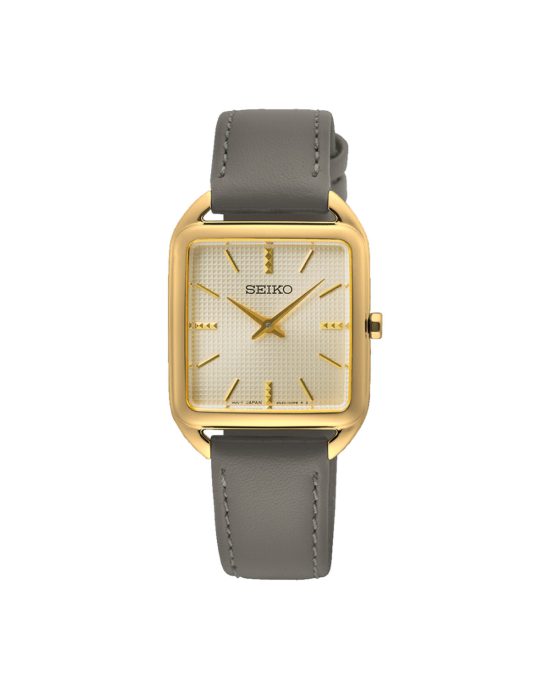 ساعت مچی زنانه سیکو صفحه مربعی SEIKO SWR090P1