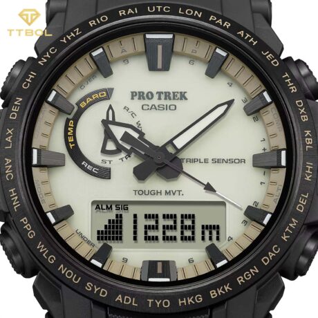 ساعت مچی مردانه کاسیو پرو ترک ارتفاع سنج CASIO PRO TREK PRW-61LD-5