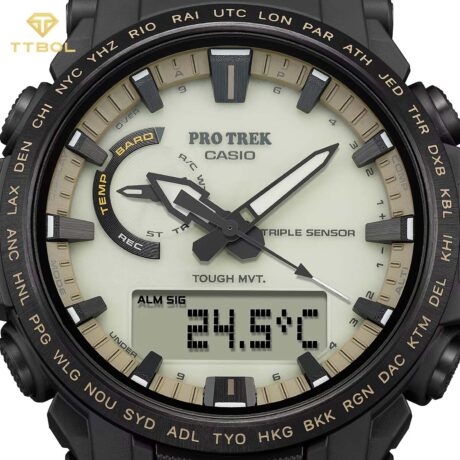 ساعت مچی مردانه کاسیو پرو ترک دما سنج CASIO PRO TREK PRW-61LD-5