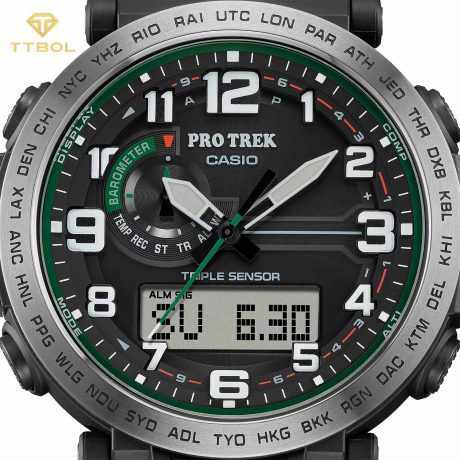 ساعت مچی مردانه کاسیو پرو ترک طبیعت گردی CASIO PRO TREK PRG-601-1