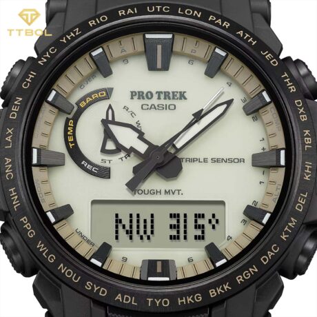 ساعت مچی مردانه کاسیو پرو ترک قطب نما CASIO PRO TREK PRW-61LD-5