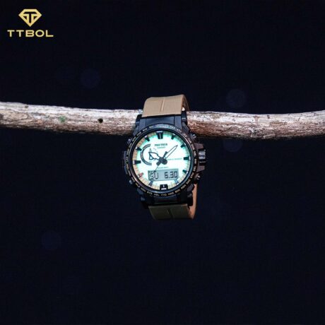 ساعت مچی مردانه کاسیو پرو ترک ژاپنی CASIO PRO TREK PRW-61LD-5