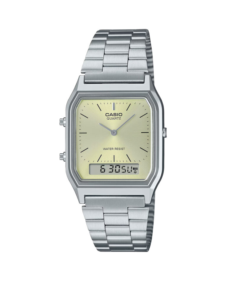 ساعت مچی مردانه کاسیو صفحه فسفری CASIO AQ-230A-4AMQY