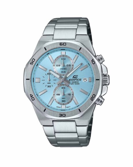 ساعت مچی مردانه کاسیو ادیفایس صفحه تیفانی CASIO EDIFICE EFV-640D-2BV