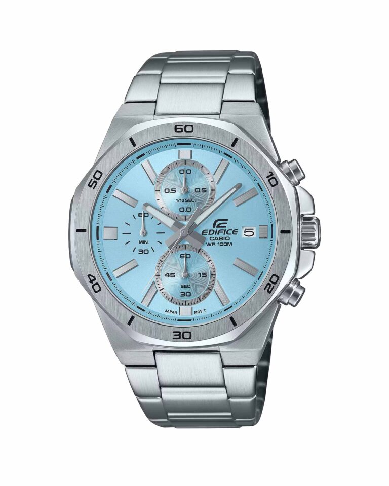 ساعت مچی مردانه کاسیو ادیفایس صفحه تیفانی CASIO EDIFICE EFV-640D-2BV