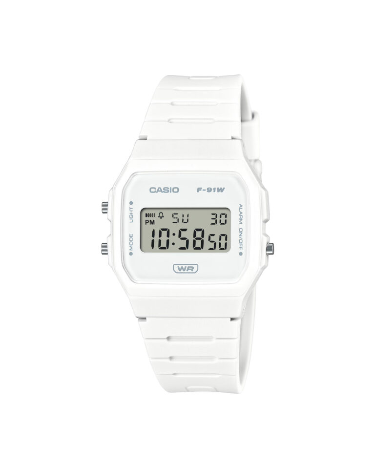 ساعت مچی مردانه،زنانه کاسیو سفید CASIO F-91WB-7A