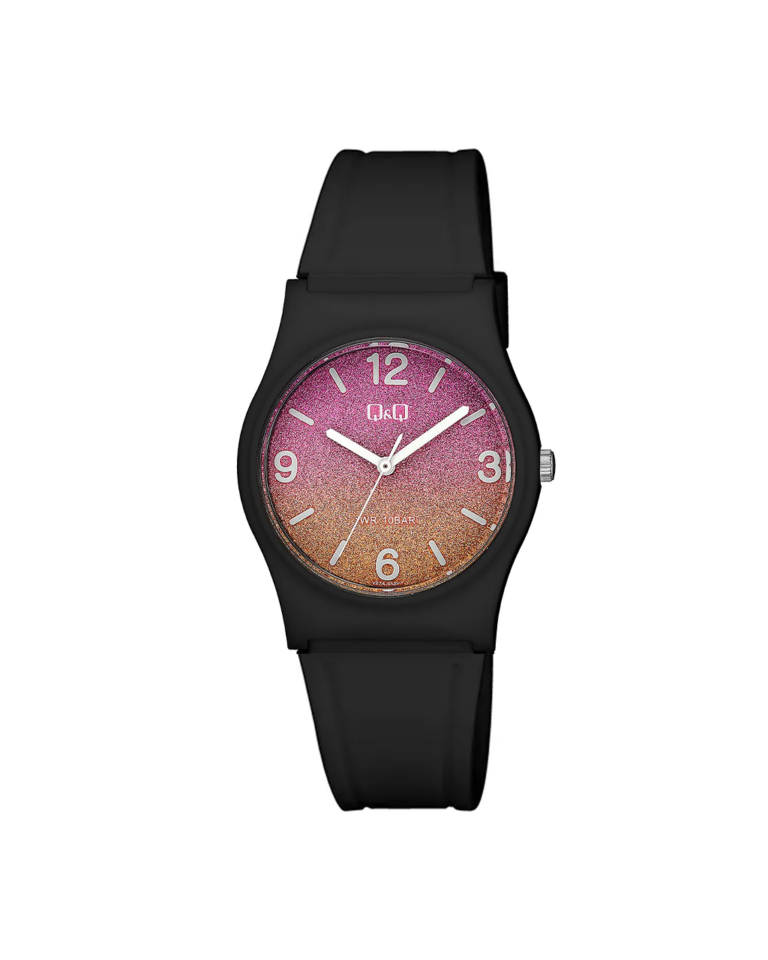 ساعت مچی دخترانه کیو کیو ضد آب Q&Q V27A-013VY