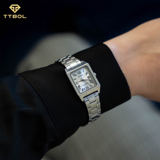 ساعت مچی زنانه کاسیو عدد رومی CASIO LTP-V007D-7B