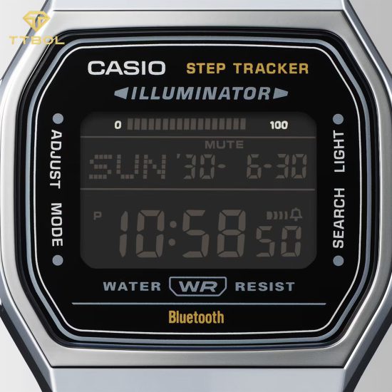 ساعت مچی مردانه کاسیو نوستالژی بلوتوث دار CASIO ABL-100WE-1B