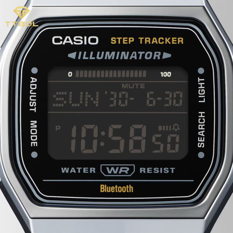 ساعت مچی مردانه کاسیو نوستالژی بلوتوث دار CASIO ABL-100WE-1B