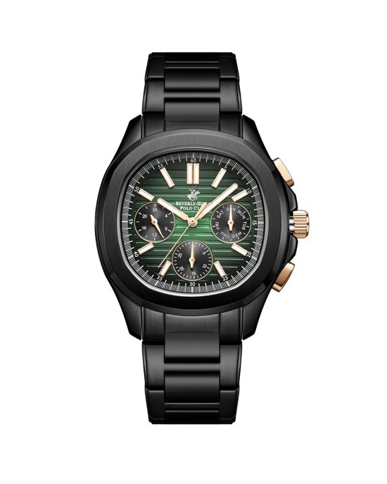 ساعت مچی مردانه بورلی هیلز پولو کلاب تمام مشکی BEVERLY HILLS POLO CLUB BP3212X.671