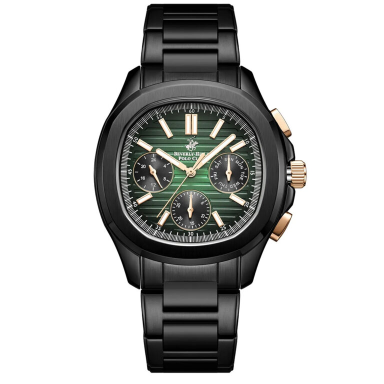 ساعت مچی مردانه بورلی هیلز پولو کلاب تمام مشکی BEVERLY HILLS POLO CLUB BP3212X.671
