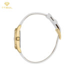 ساعت مچی زنانه دنیل کلین بند چرم سفید DANIEL KLEIN DK.1.13759-4