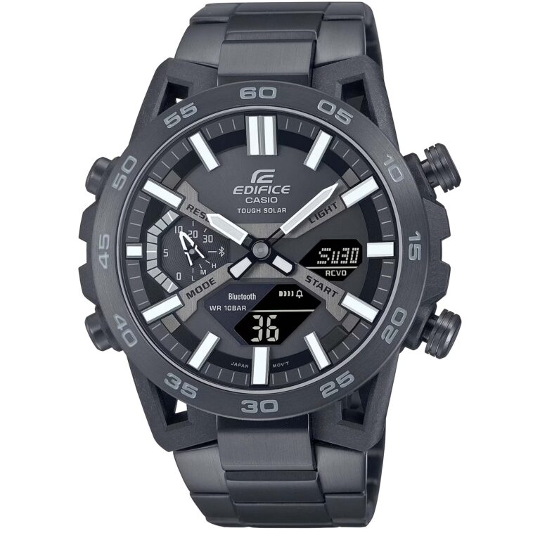 ساعت مچی مردانه کاسیو ادیفیس فیبر کربنی CASIO EDIFICE ECB-2000DC-1B