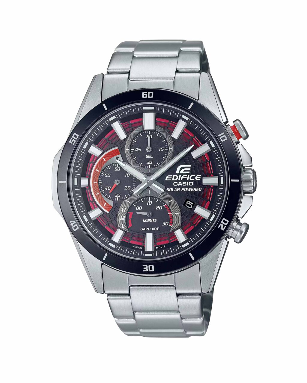 ساعت مچی مردانه کاسیو ادیفایس سولار پاور شیشه ضد خش CASIO EDIFICE EFS-S610DB-1AV