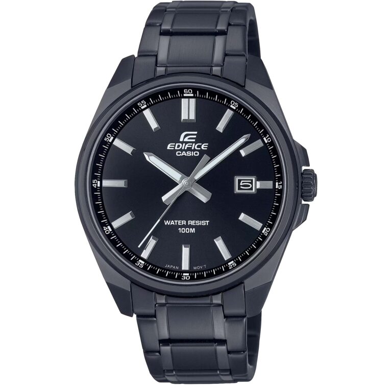 ساعت مچی مردانه کاسیو ادیفیس فول مشکی CASIO EDIFICE EFV-150DC-1AV
