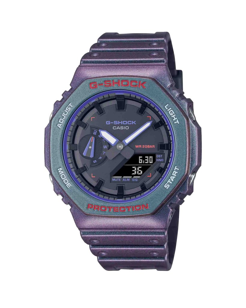 ساعت مچی مردانه کاسیو جیشاک هولوگرامی CASIO G-SHOCK GA-2100AH-6A