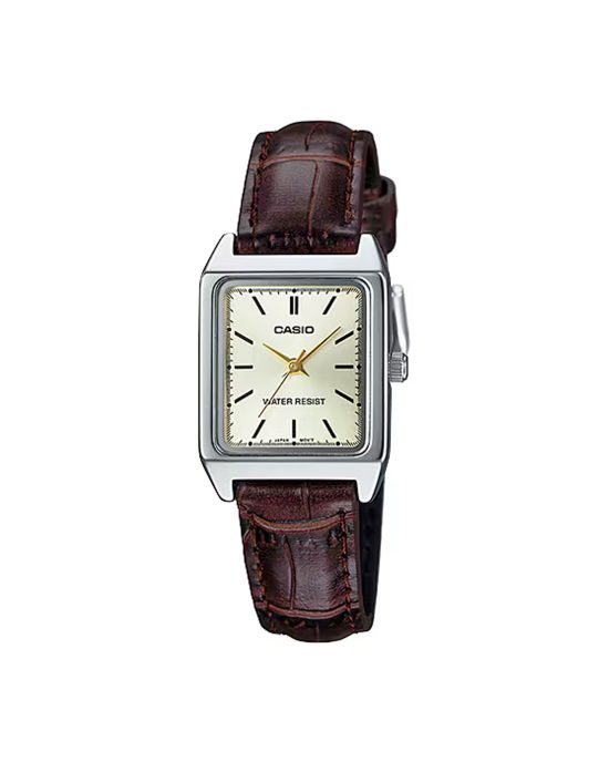 ساعت مچی زنانه کاسیو جنرال با صفحه مستطیلی CASIO LTP-V007L-9E
