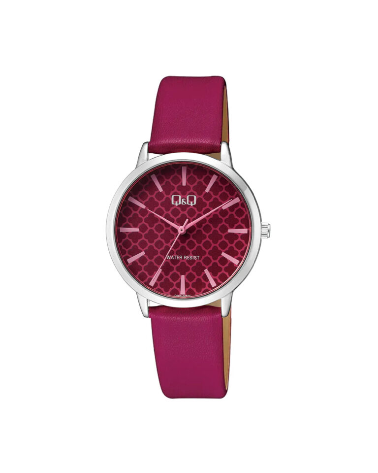 ساعت مچی زنانه کیو کیو بند چرمی Q&Q Q26B-005PY
