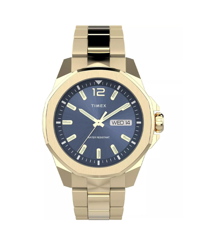 ساعت مچی مردانه تایمکس طلایی TIMEX TW2W13800