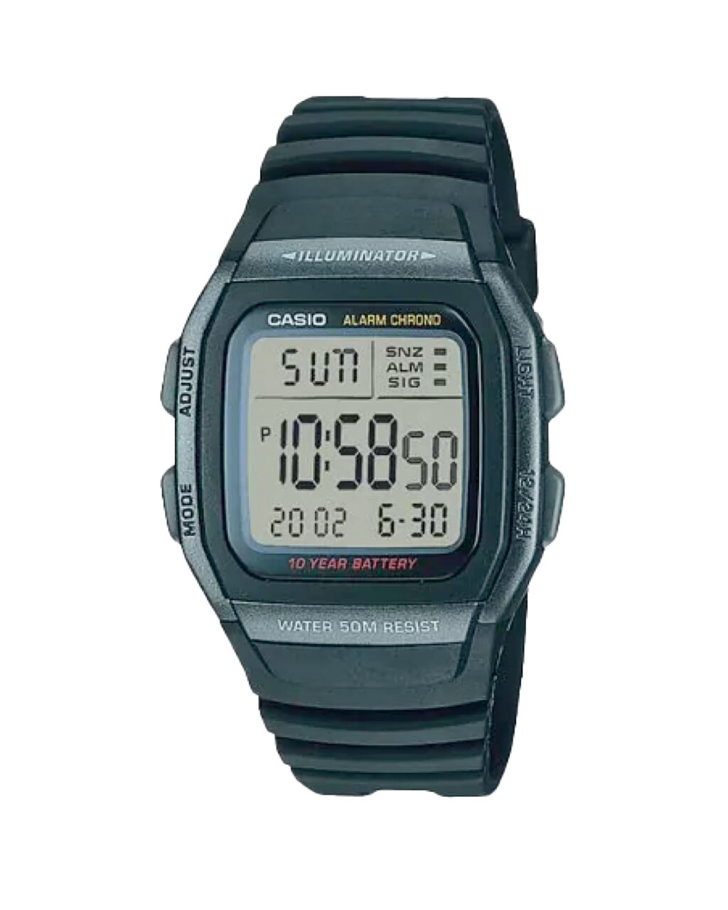 ساعت مچی کاسیو دیجیتالی CASIO W96H-1BV