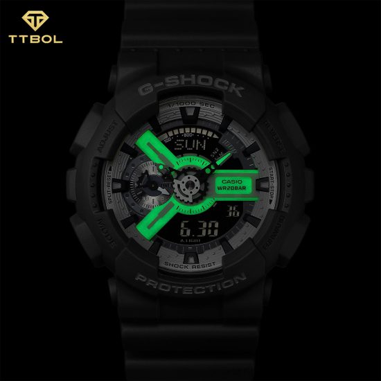 ساعت مچی مردانه کاسیو جیشاک ضد ضربه CASIO G-SHOCK GA-110HD-8A