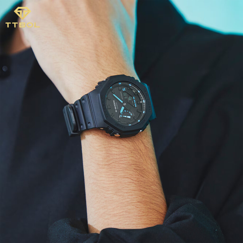 ساعت مچی مردانه کاسیو جیشاک جدید CASIO G-SHOCK GA-2100-1A2