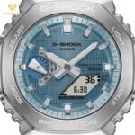 ساعت مچی مردانه کاسیو جیشاک قاب استیل CASIO G-SHOCK GBM-2100A-1A2