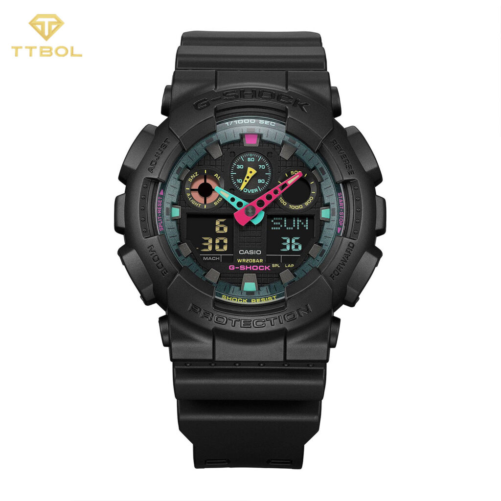 ساعت مچی مردانه کاسیو جیشاک اصل CASIO G-SHOCK GA-100MF-1A