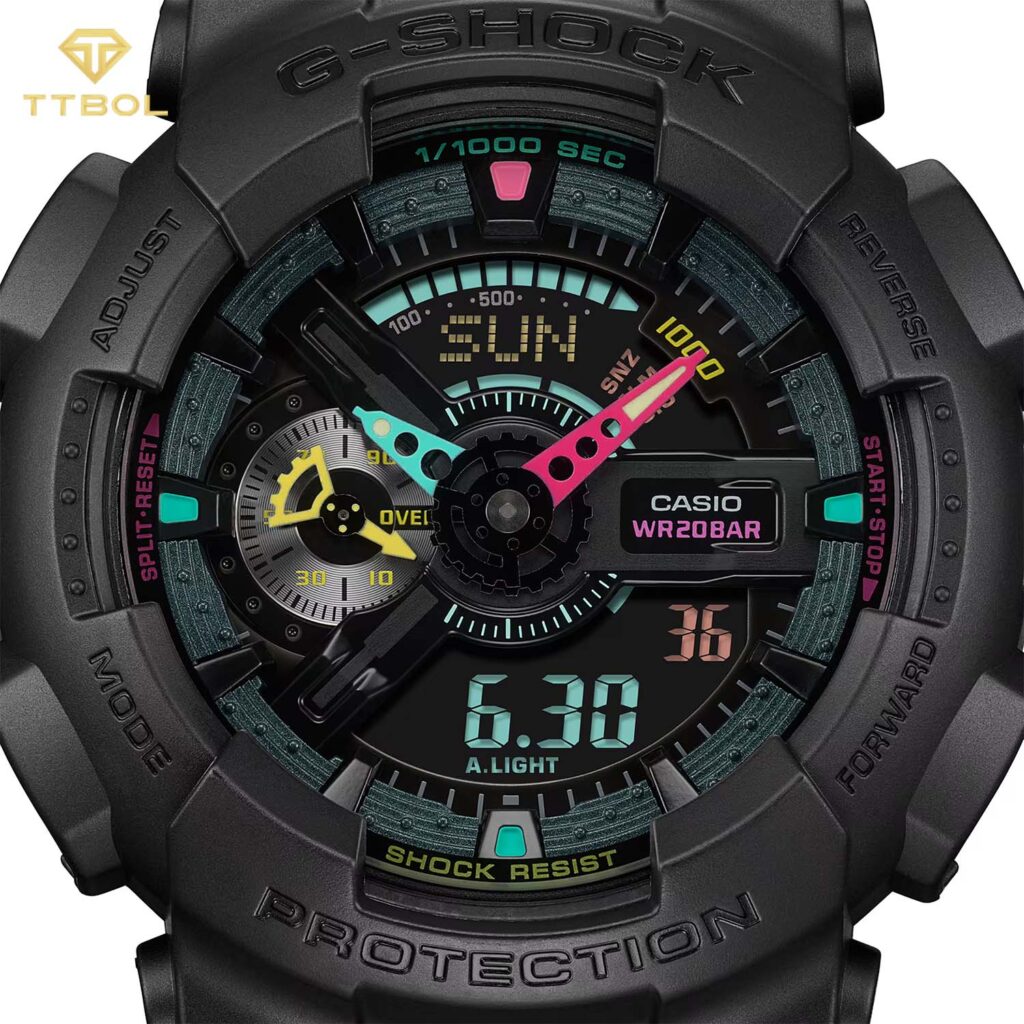 ساعت مچی مردانه کاسیو جیشاک اصل CASIO G-SHOCK GA-110MF-1A