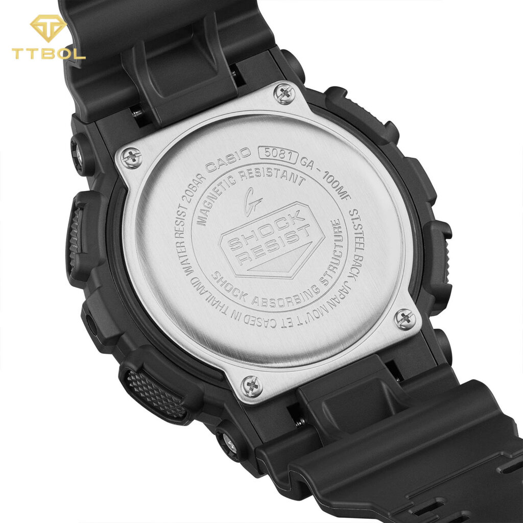 ساعت مچی مردانه کاسیو جیشاک ضد مغناطیس CASIO G-SHOCK GA-100MF-1A