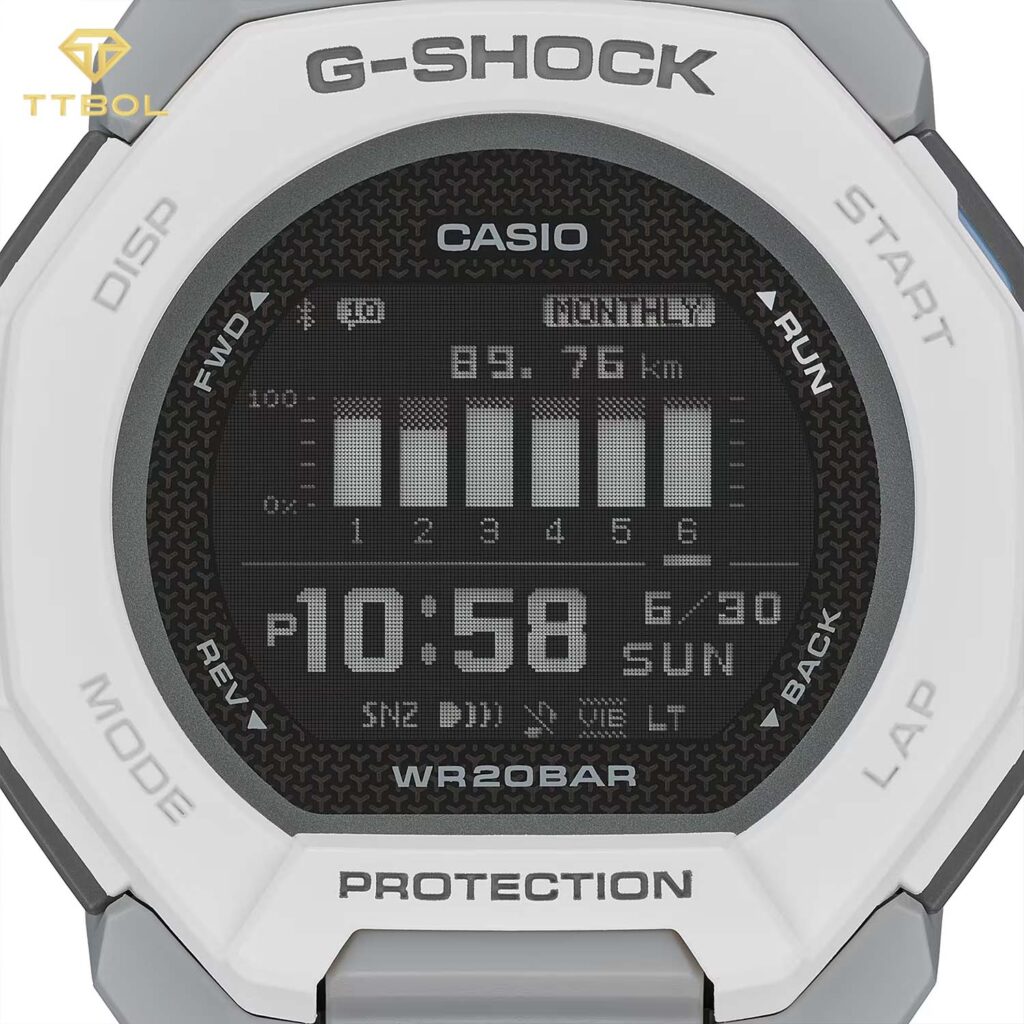 ساعت مچی مردانه کاسیو جیشاک ورزشی CASIO G-SHOCK GBD-300-7